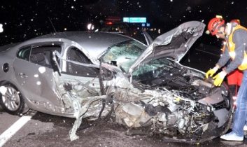 Aksaray’da Kamyonla Otomobil Çarpıştı: 1 Yaralı