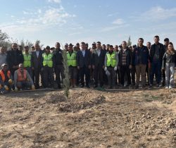 Aksaray OSB’de “Milli Ağaçlandırma Günü”nde 1.111 fidan toprakla buluştu