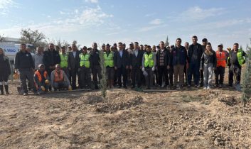 Aksaray OSB’de “Milli Ağaçlandırma Günü”nde 1.111 fidan toprakla buluştu