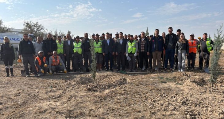 Aksaray OSB’de “Milli Ağaçlandırma Günü”nde 1.111 fidan toprakla buluştu