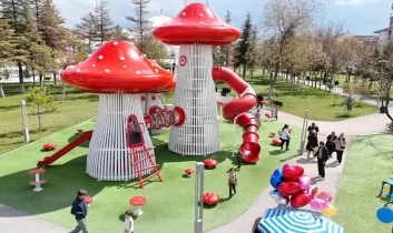 Aksaray’da oyun parkları yenileniyor