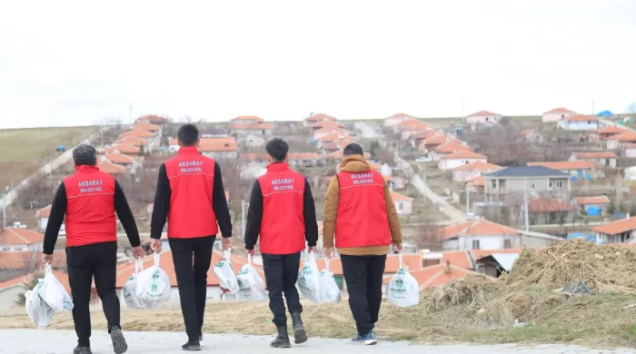 Aksaray’da ramazan bereketi köylere kadar ulaşıyor