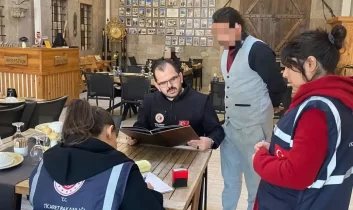 Aksaray’da restoranlarda fiyat etiketi denetimi gerçekleştirildi
