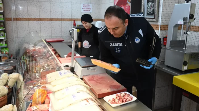 Aksaray’da kasaplara ‘hijyen’ denetimi