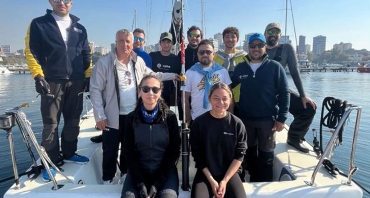 Trabzon Akyazı yelken kulübü kendi sınıfında 4.cü oldu