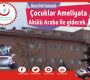 Çocuklar ameliyata akülü araba ile gidecekler