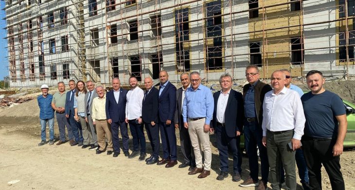 Giresun Üniversitesi Tıp Fakültesi Mofroloji binası bitmek üzere