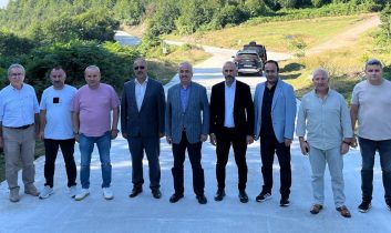 Ali Temür yayla grup yollarını yerinde inceledi