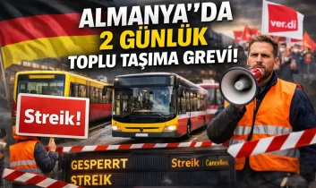 Almanya’da 2 günlük uyarı grevi