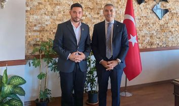 Beypazarı Alperen Ocakları Başkanı’ndan Kaymakam Coşkun’a ziyaret