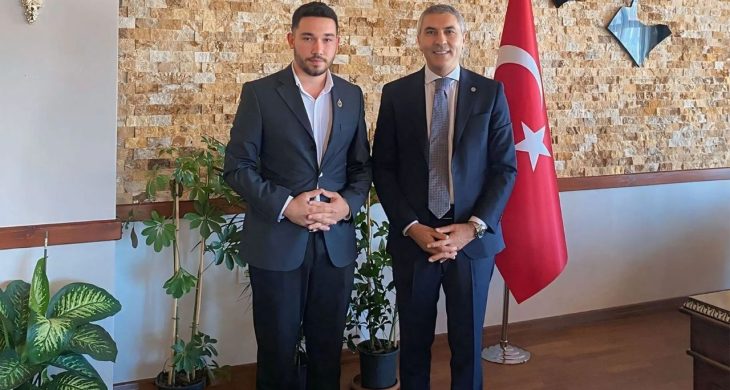 Beypazarı Alperen Ocakları Başkanı’ndan Kaymakam Coşkun’a ziyaret