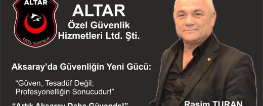 Aksaray’da Güvenliğin Yeni Gücü: Altar Özel Güvenlik Hizmetleri!