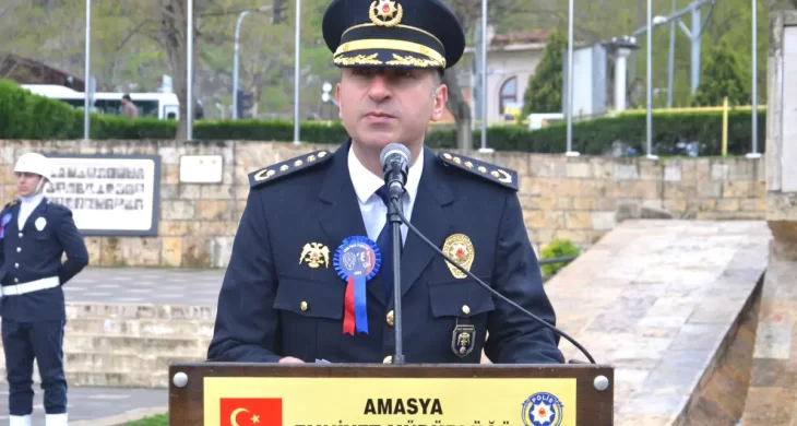 Amasya’da polis teşkilatının 181. kuruluş yıl dönümü kutlandı