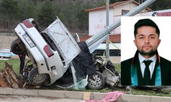 Amasya’da trafik kazası: Genç avukat hayatını kaybetti