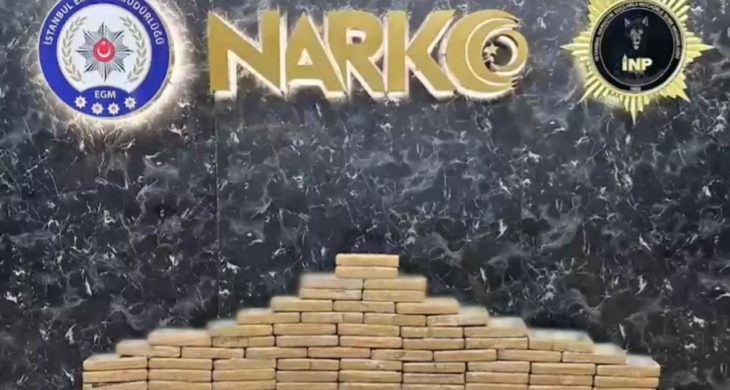 Ambarlı Limanı’nda 175 kilodan fazla kokain ele geçirildi