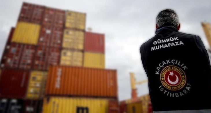 Ambarlı Limanı’nda 94 milyon liralık kaçak sigara operasyonu