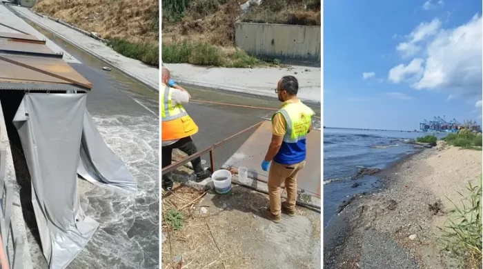Ambarlı’da denize atık su deşarjı: İSKİ’ye 8,3 milyon lira ceza
