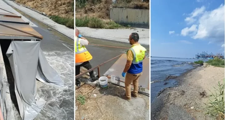 Ambarlı’da denize atık su deşarjı: İSKİ’ye 8,3 milyon lira ceza
