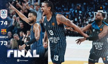 Anadolu Efes, Barcelona’yı nefes kesen maçta 74-73 mağlup etti