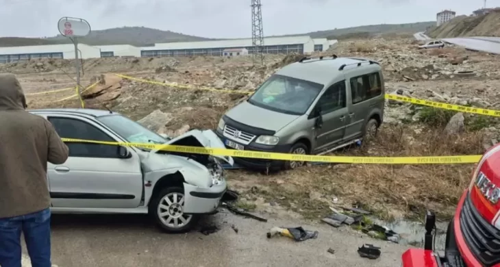Ankara Beypazarı yolunda gerçekleşen kazada 1 kişi hayatını kaybetti