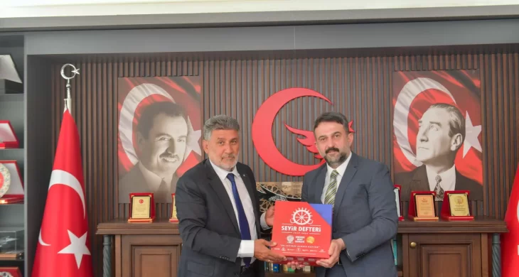 Ankara Kent Konseyi Başkanı Halil İbrahim Yılmaz Milli Yol Partisi Genel Başkanı Remzi Çayır’ı ziyaret etti