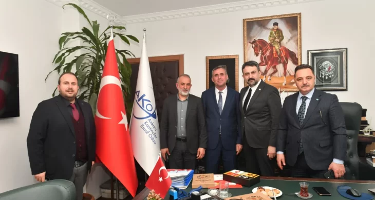 Ankara Kent Konseyi Heyeti, Ankara Kantinciler Esnaf Odası’na hayırlı olsun ziyareti gerçekleştirildi!
