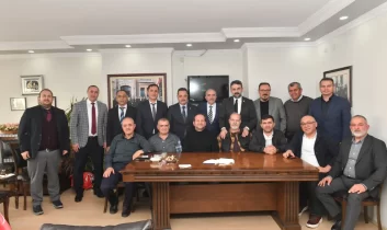 Ankara Kent Konseyi’nden Mustafa Kahveci’ye hayırlı olsun ziyareti