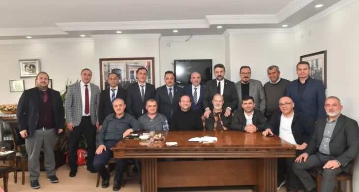 Ankara Kent Konseyi’nden Mustafa Kahveci’ye hayırlı olsun ziyareti