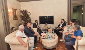 Ankara Kuryeler Esnaf Odası Başkanı Ramazan Akpınar AKK Başkanı Yılmaz’ı ziyaret etti