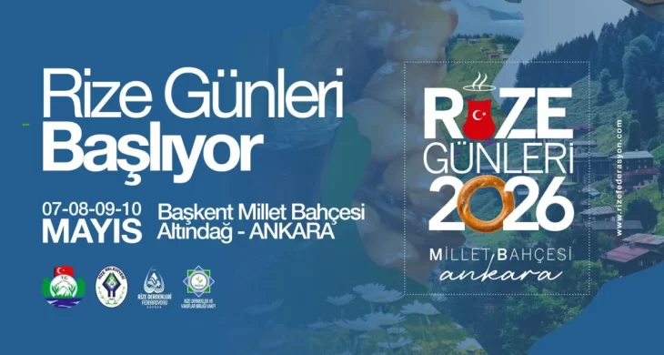 Ankara Rize Günleri başlıyor…