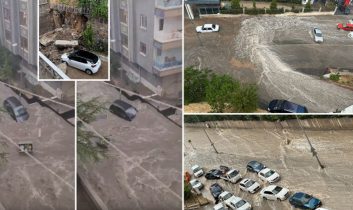 Ankara’da sağanak sele dönüştü: Alt geçitleri sel bastı, çatılar uçtu