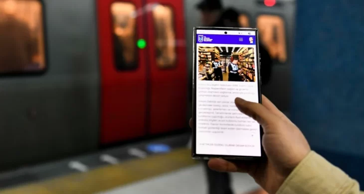 Ankara’da Kzılay Metro İstasyonu’nda telefon kesilmiyor, otobüste ücretsiz Wi-Fi var