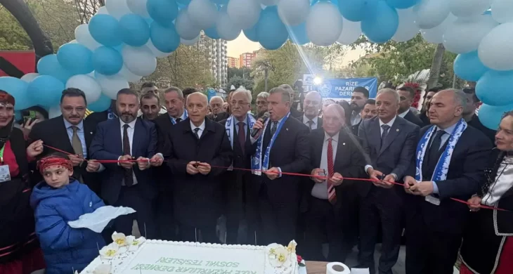 Ankara’da Pazarlılar Derneği Sosyal Tesisleri törenle açıldı