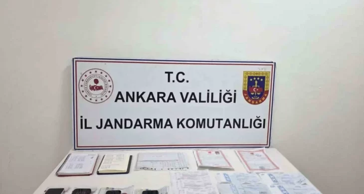 Ankara’da tefecilik suç örgütüne operasyon