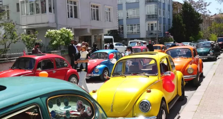 Ankara’da Wolkswagen Fun Club’ın düzenlediği etkinlikte özel bireyler vakit geçirdi