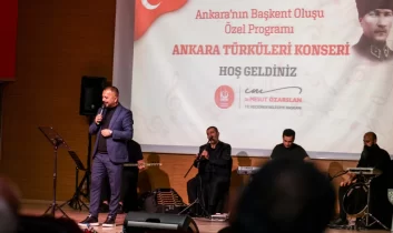 Ankara’nın başkent oluşu türkülerle kutlandı