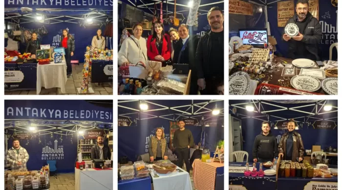 Antakya’da Ramazan çarşısı kuruldu