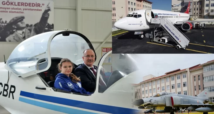 Antalya’da havacılığın kalbi bu lisede atıyor