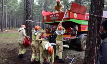 Antalya’da ormancılar 6 parkurda yarıştı