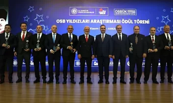 AOSB firmaları 6 kategoride 11 ödül kazandı