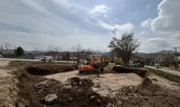 Arapgir’de yeni sosyal tesis ve taziye evi yapımı başladı