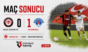 ARCA Çorum FK 0 Kasımpaşa 1 Çorum