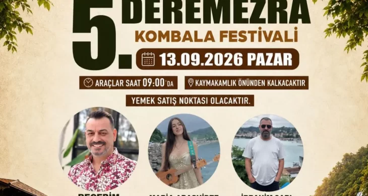Ardeşen’de festival heyecanı: Deremezra Kombala Festivali 5’inci kez düzenleniyor