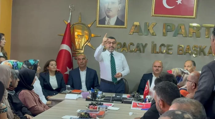Arpaçay’da teşkilat çalışmaları ve yatırımlar masaya yatırıldı