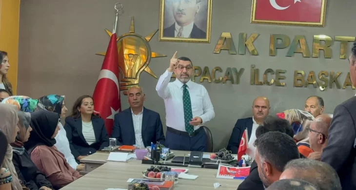 Arpaçay’da teşkilat çalışmaları ve yatırımlar masaya yatırıldı