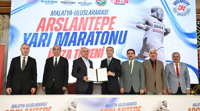 Arslantepe Yarı Maratonu’nun protokolü imzalandı