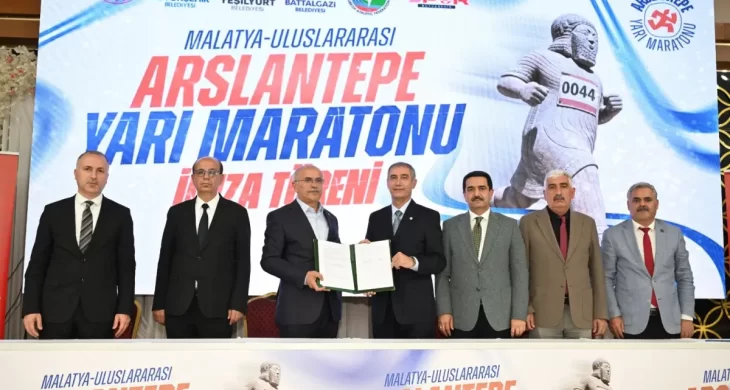 Arslantepe Yarı Maratonu’nun protokolü imzalandı