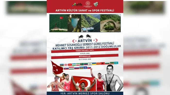 Artvin, dev güreş organizasyonuna ev sahipliği yapacak