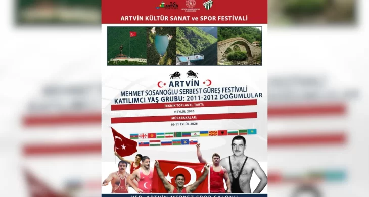 Artvin, dev güreş organizasyonuna ev sahipliği yapacak