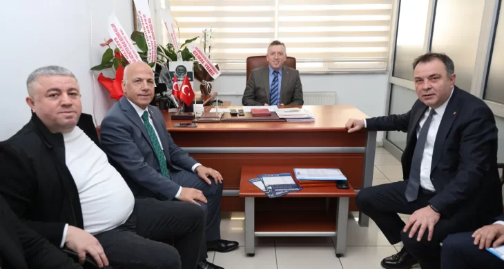 Artvin’de Oda Başkanlarından İl Müdürü Keskin’e hayırlı olsun ziyareti